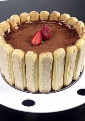 صورة لوصفة كيكة التراميسو بمناسبة عيد الأم