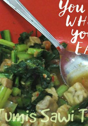Foto resep Tumis Sawi Tempe