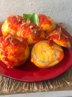Foto resep Telur masak habang