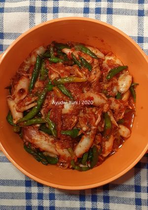 Foto resep Cumi Asin Sambal Gledek