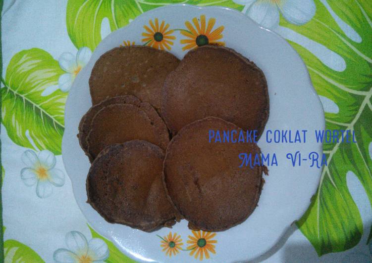 Pancake coklat wortel