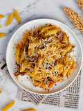 Penne Rigati Aglio E Olio Tongkol