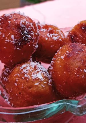 A picture of Sweet Banana Fritters(Pakode).