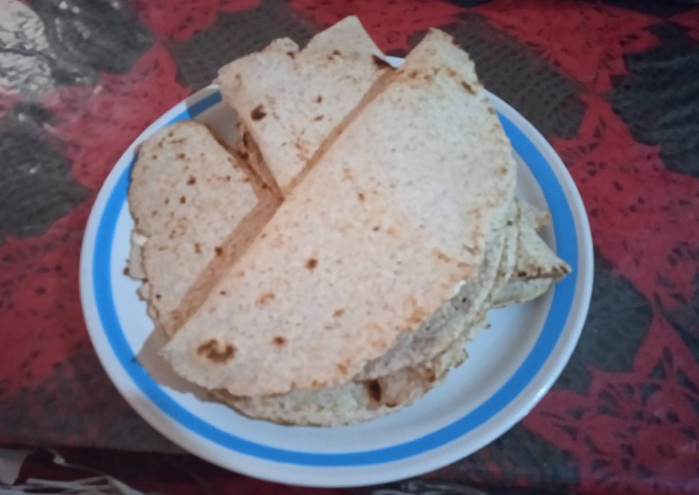 Quesadillas con tortilla trigo integral