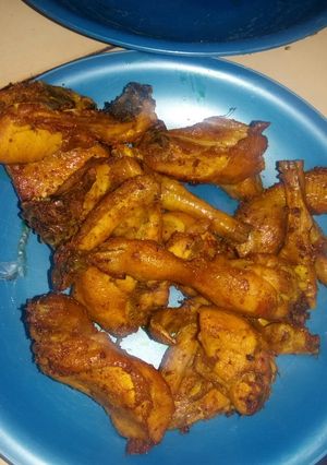 Foto resep Ayam goreng simple. Bumbu ayam goreng instant