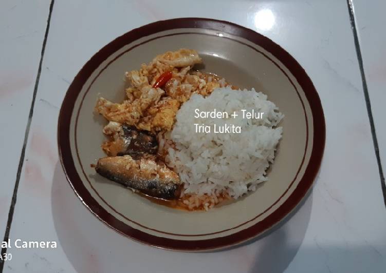 Resep Sarden ABC + Telur Ayam (Menu Sahur Anti Ribet), Menggugah Selera