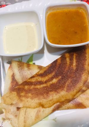 मसाला डोसा (masala dosa recipe in Hindi) रेसिपी मुख्य फोटो