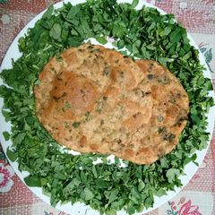 A picture of Methi Puri.