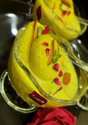 A picture of Spongy Vrat Rasmalai.