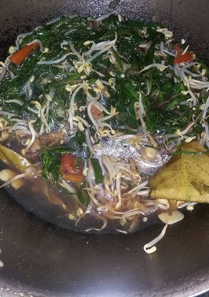 Foto resep Cah Kangkung Taoge