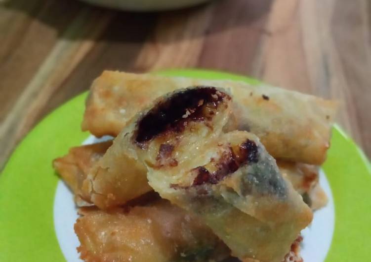 Pisang Coklat Keju Simple