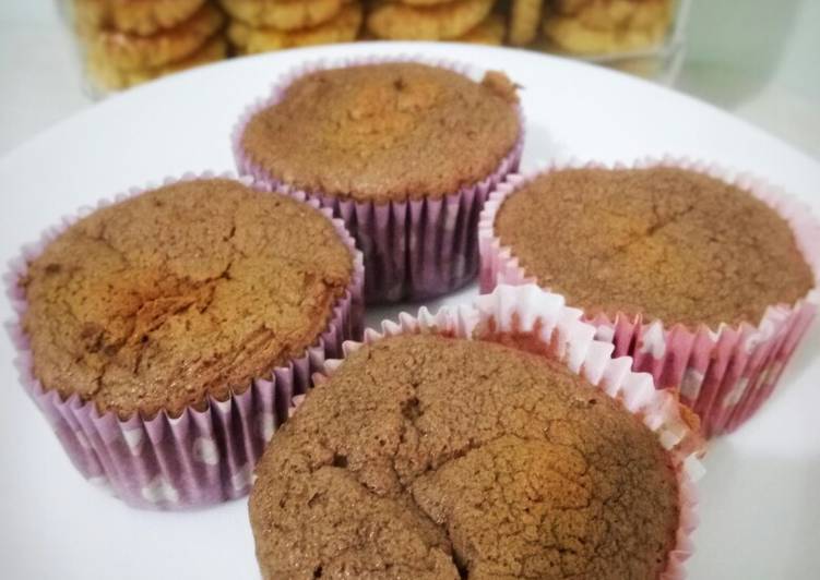 Chiffon Coklat Putih telur