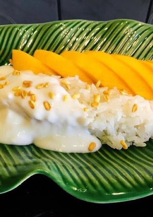 Hình của món Xôi xoài.