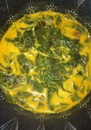 Foto resep Gulai daun singkong ala nasi padang