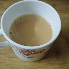 A picture of Liquid Jaggery tea.