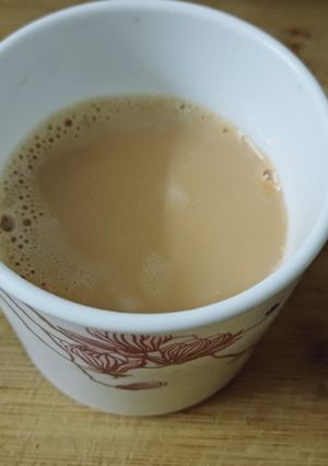 A picture of Liquid Jaggery tea.