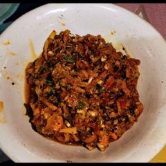 A picture of Turmeric and Carrot Pickle.