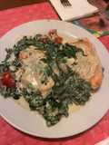Salmone spinaci e pomodorini