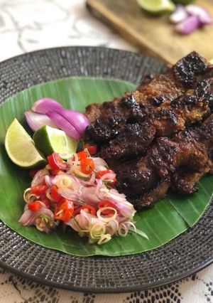 Foto resep Sate Maranggi dengan Sambal Matah