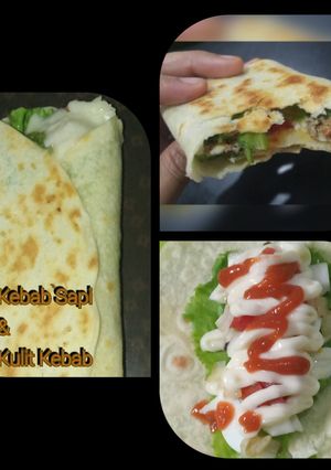 Foto resep Kebab Sapi & Kulit Kebab Homemade Enakk