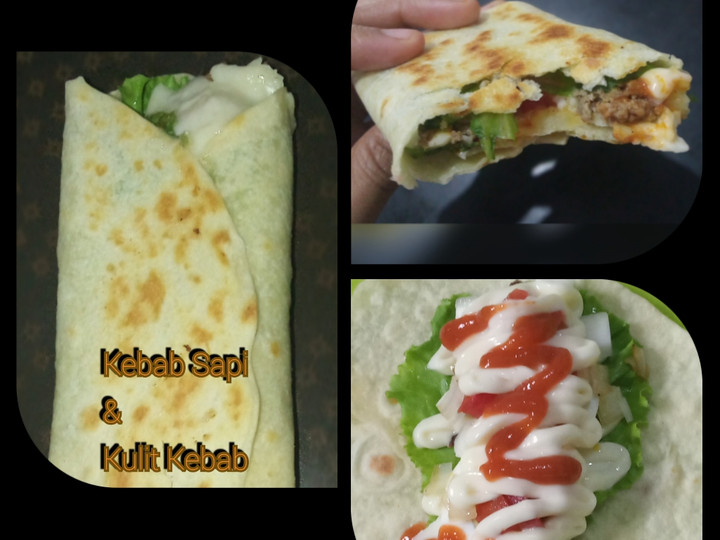 Resep Kebab Sapi &amp;amp; Kulit Kebab Homemade Enakk Anti Gagal
