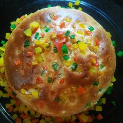 A picture of Tuti fruity cake.