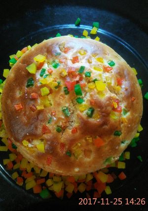 A picture of Tuti fruity cake.