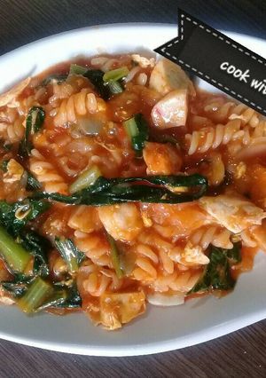 Foto resep Seblak Makaroni Seafood