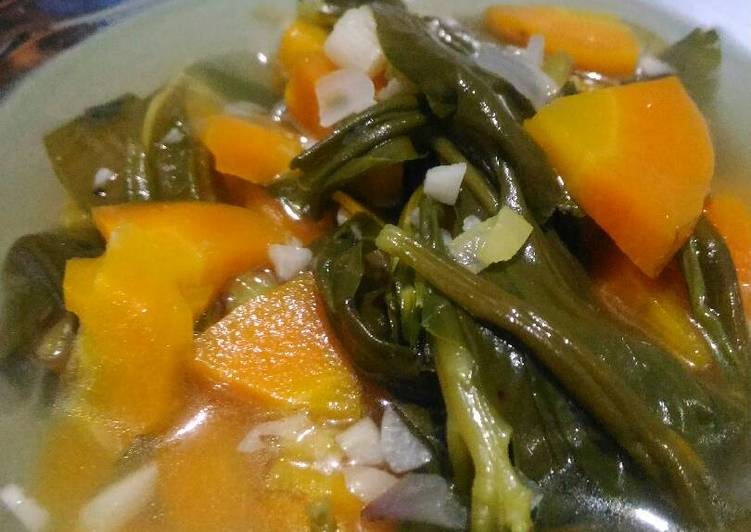 Resep Sup Daun Ginseng 🌿 Simpel! (🇮🇩), Enak Banget