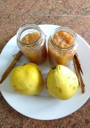 Una foto de Mermelada de membrillo