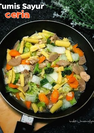 Foto resep Tumis Sayur Ceria
