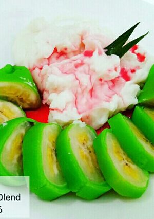 Foto resep Es Pisang Ijo #BikinRamadanBermakna