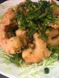 Camarones Fritos al estilo Chino con el toque Sonorense