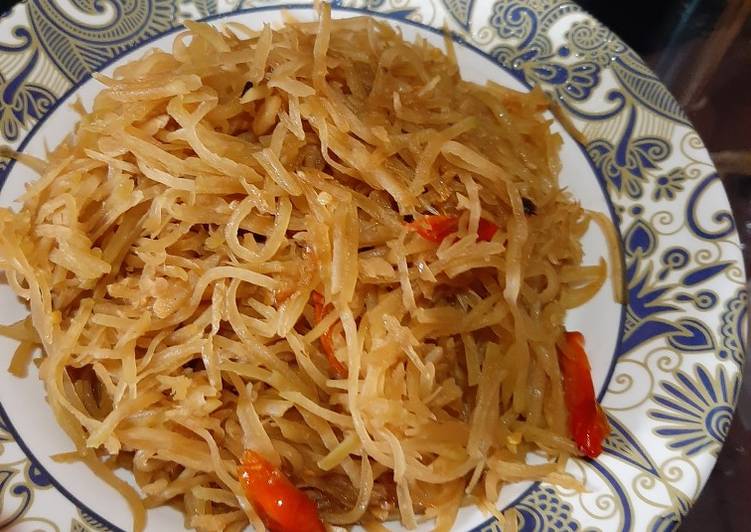 Resep Oseng Sayur pepaya (Sayur gandul) ala rumahan, Lezat Sekali