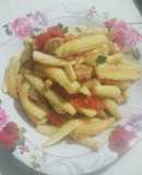 Bắp bao tử xào chay