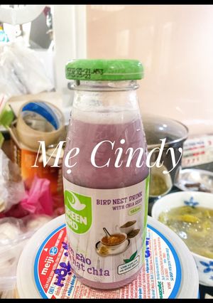 Hình của món Sữa khoai lang tím.