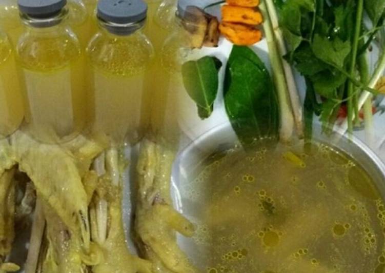 Resep Kaldu Soto Ayam Kampung MPASI Anti Gagal