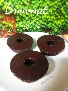 Foto resep Brownies Donat
