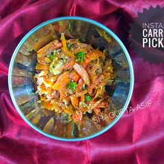 Instant Carrot Pickle A picture of Instant Carrot Pickle.