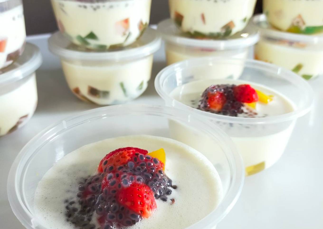Resep Fruits cheese milk Anti Gagal
