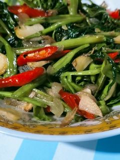 Foto resep Tumis kangkung saus tiram