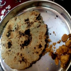 A picture of Bajra Roti.
