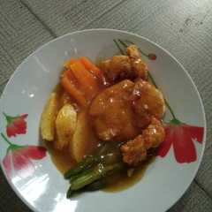 Steak tempe simple রেসিপির প্রধান ছবি