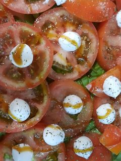 Una foto de Ensalada de tomate