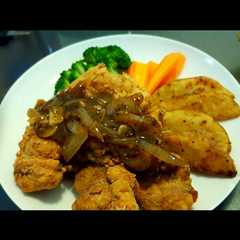 รูปของ Steak ayam crispy