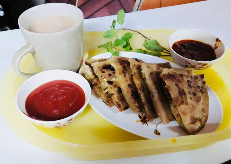 Easiest Way to Prepare Perfect Stuff veg paratha