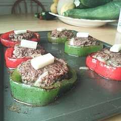 A picture of Pimentones Rellenos.