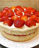 Torta de frutilla