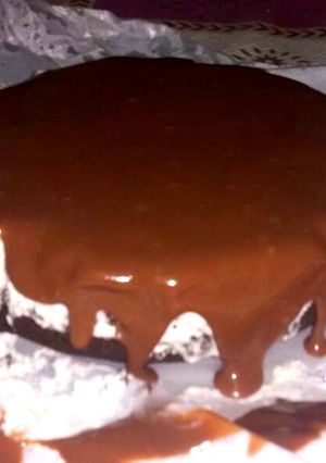 A picture of Oreo ice-cream pie.