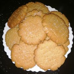 A picture of Digestive biscuits.